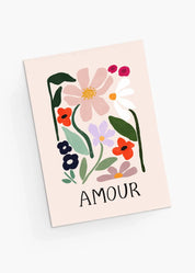 Greeting card - AMOUR