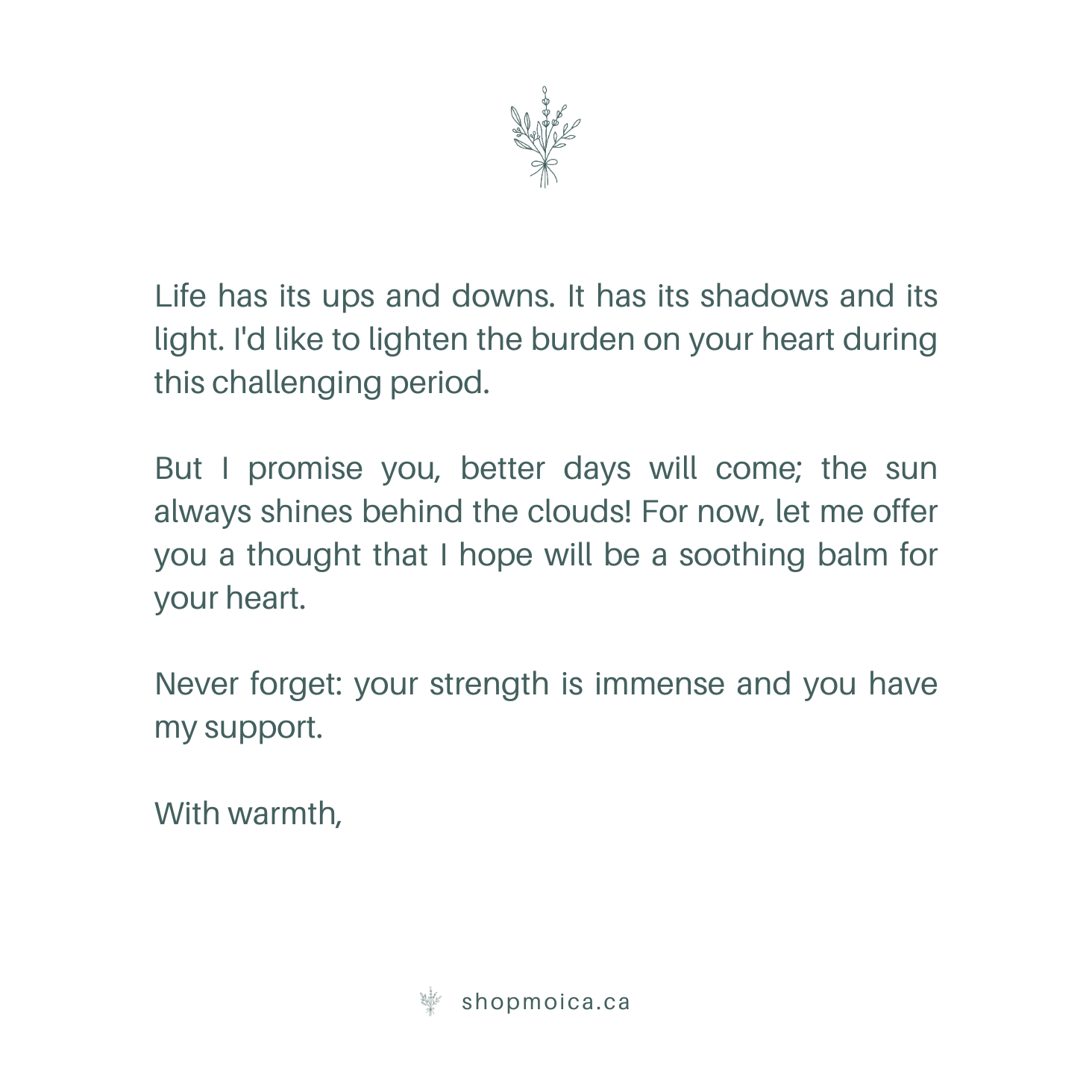 Add a pre-written note