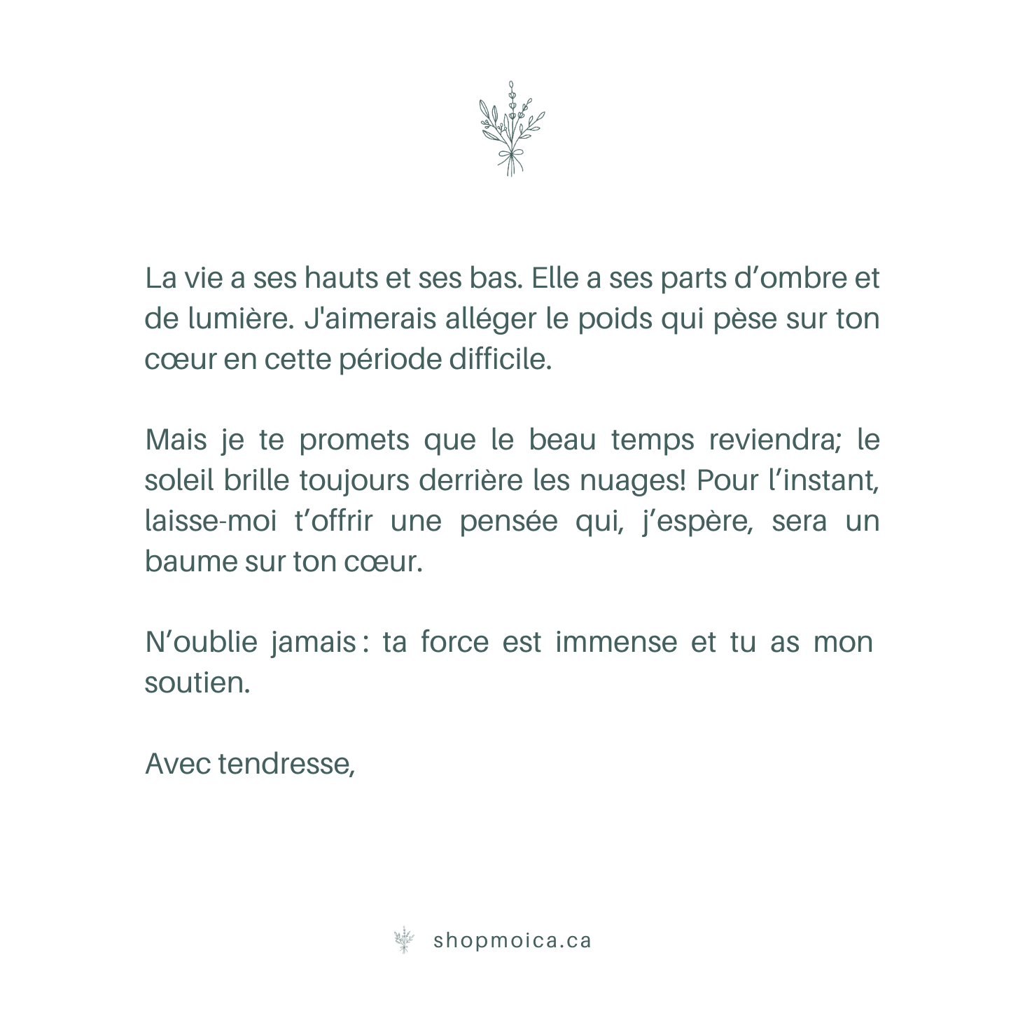 Add a pre-written note