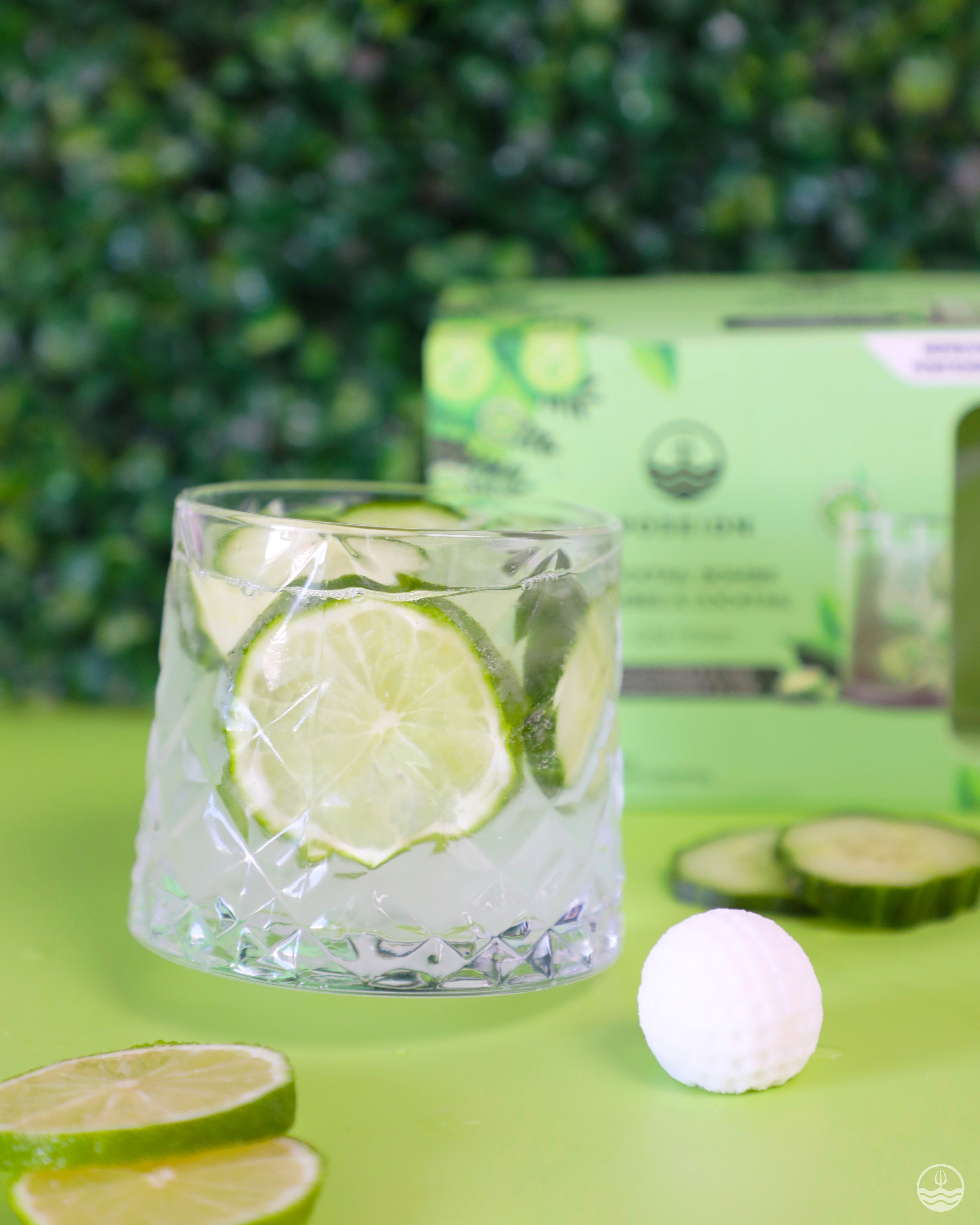 Golf Ball Gin & Tonic Cocktail Bombs