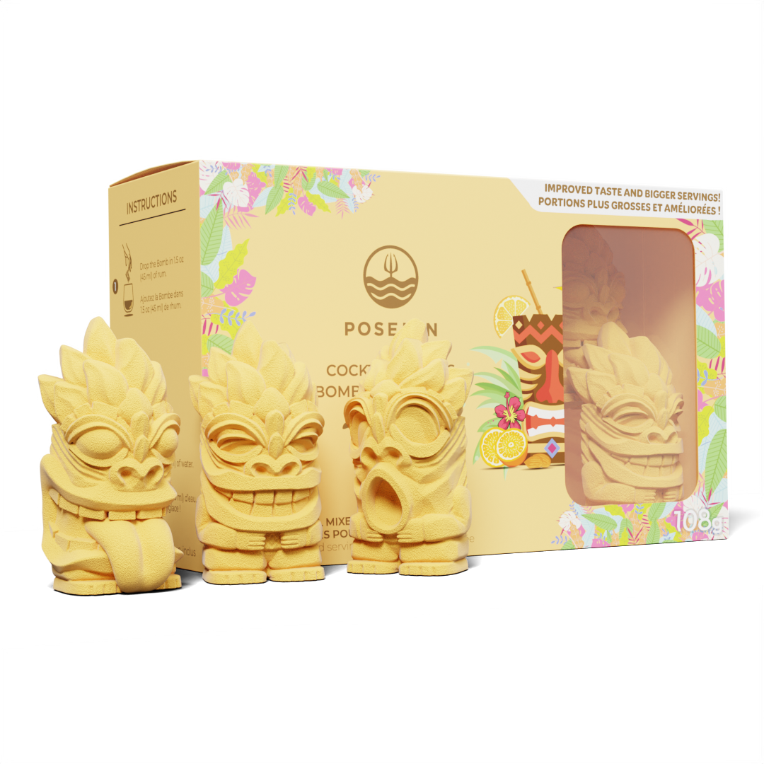 3D Cocktail bombs from Poseidn