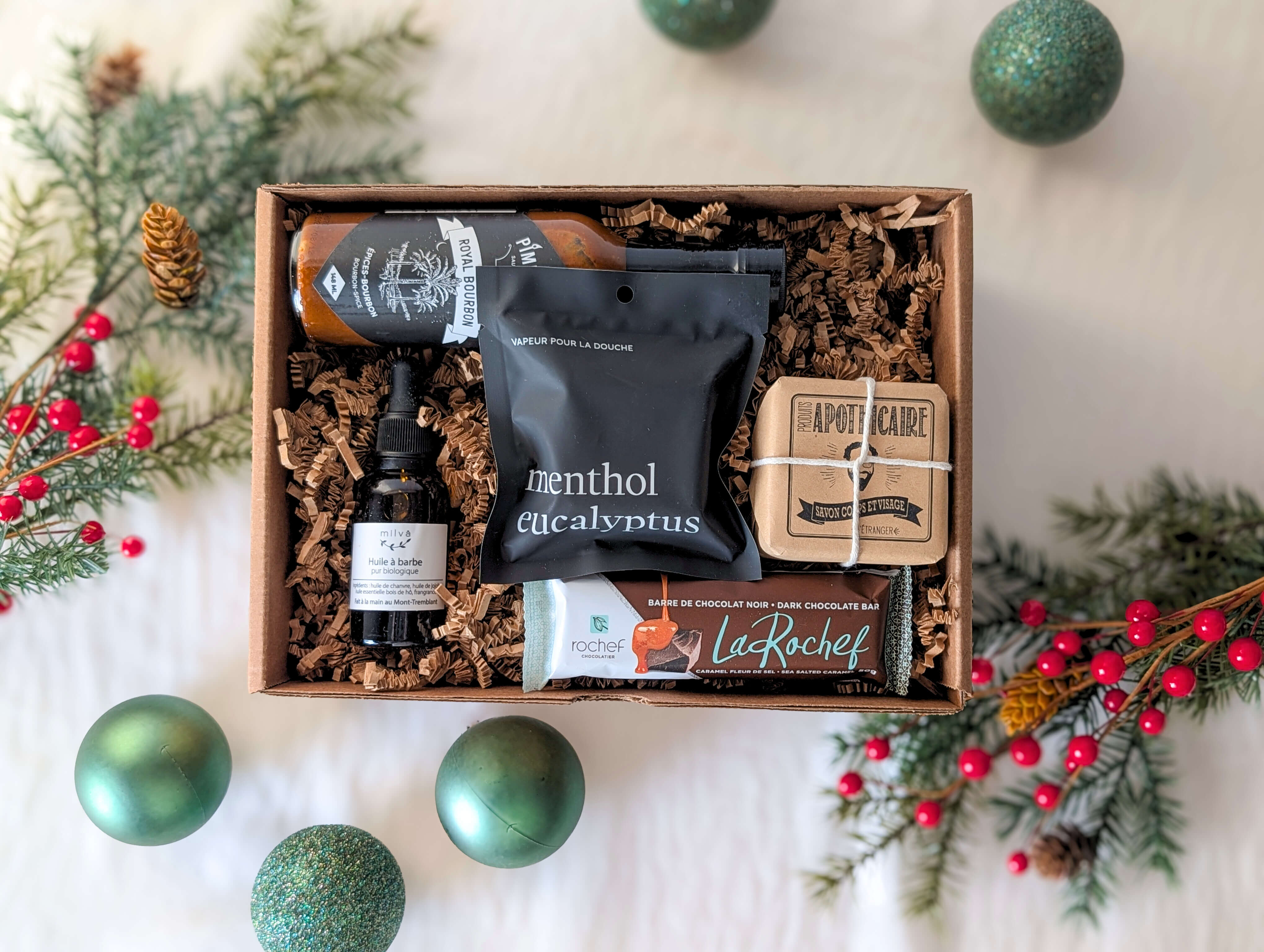 boite cadeau pour homme avec barbe