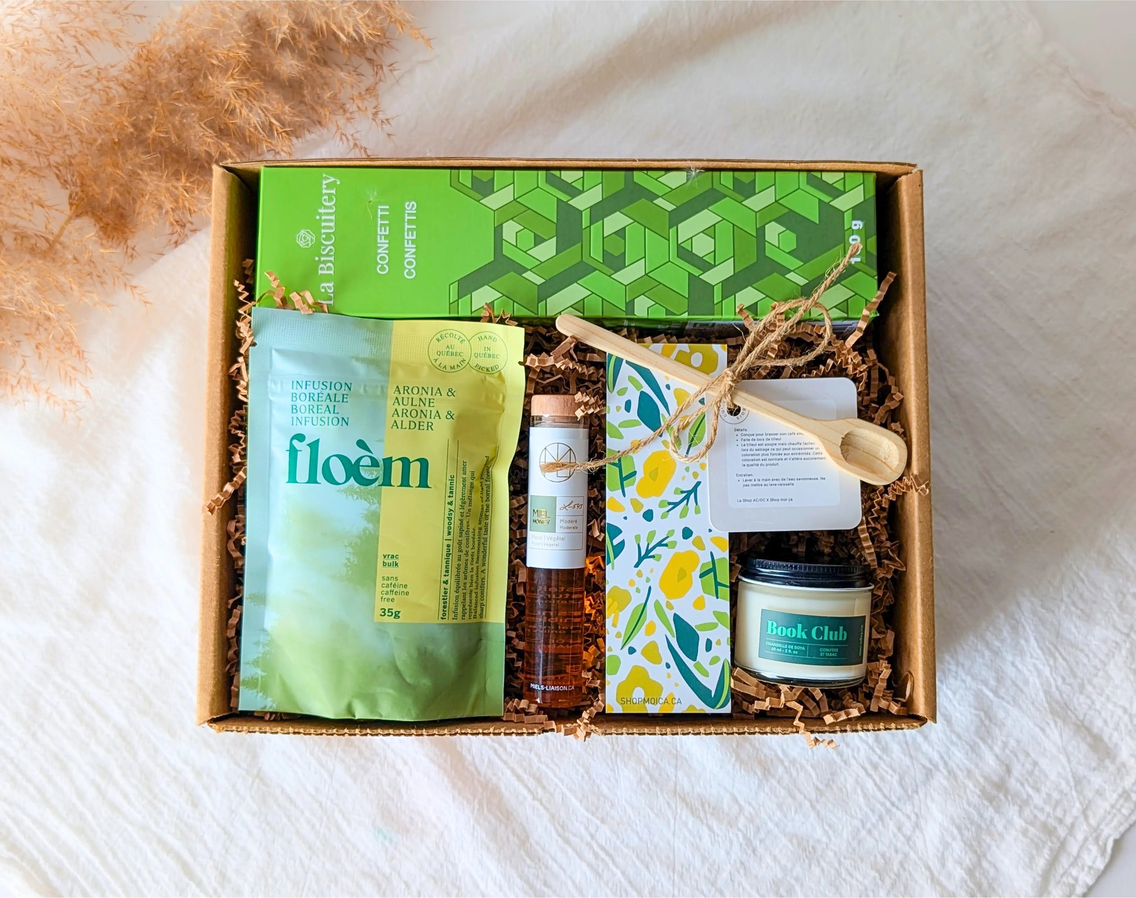 boite cadeau lecture livres produits québécois