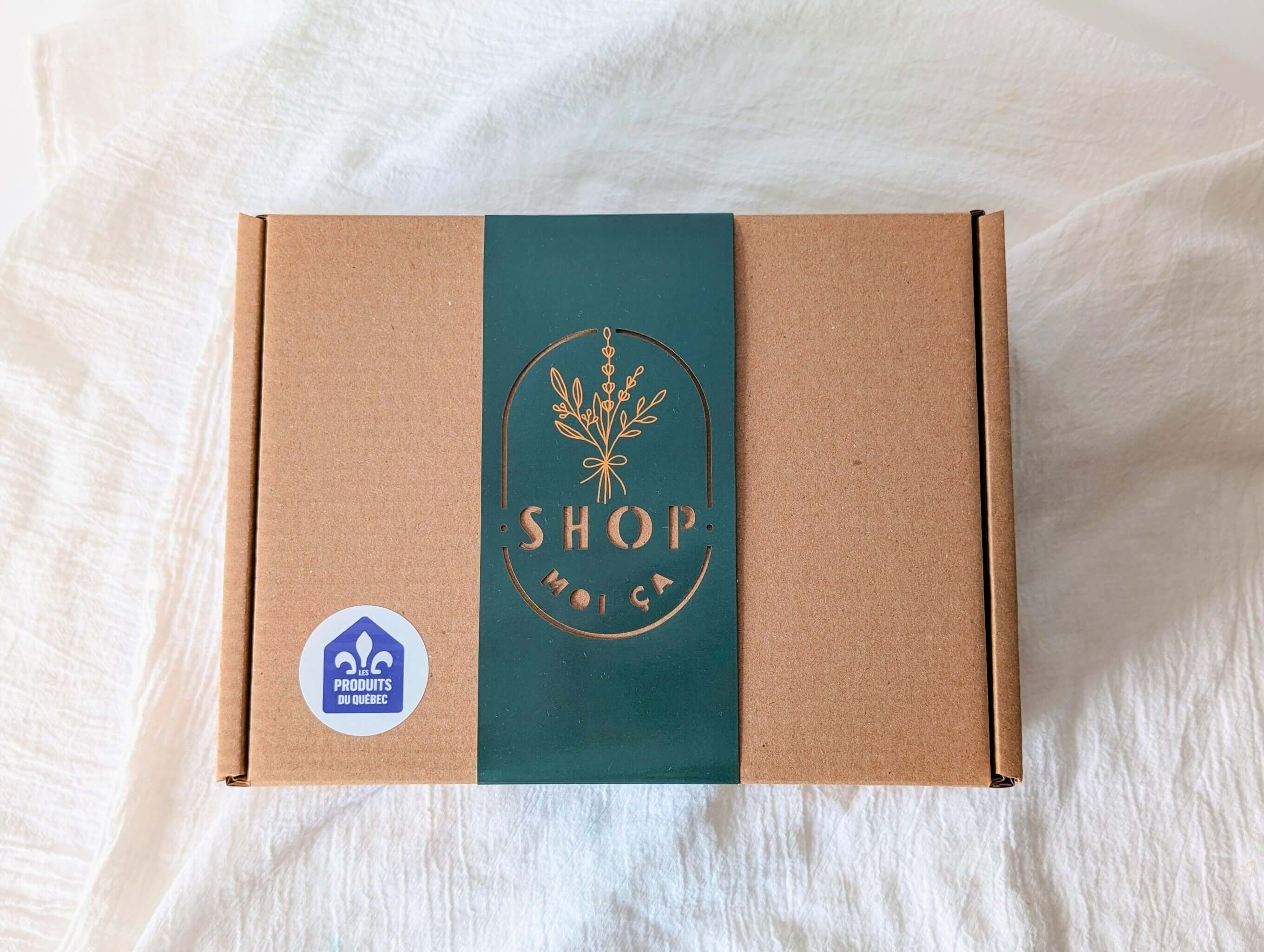 Wellness box approved by Les Produits du Québec