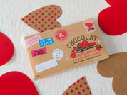 Dark Chocolate Bar with Red Berries