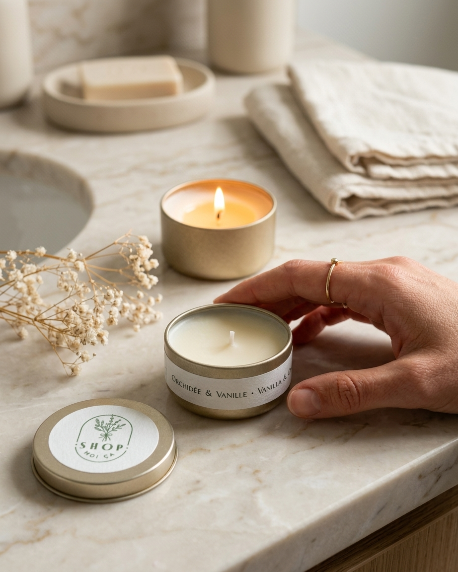Clara Coco x Shop moi ça Soy Candle