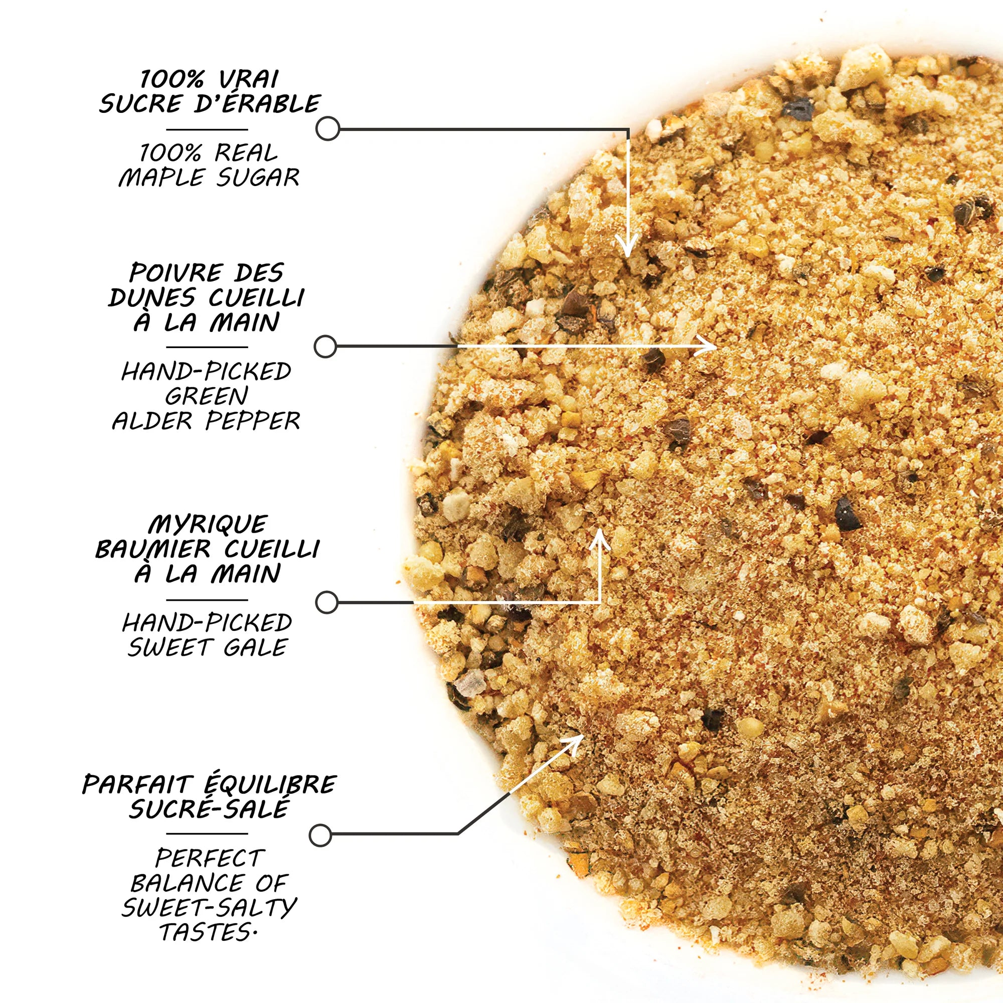 Log with Traditional Spice Blend
