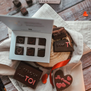 Limited Edition Box of 6 Artisan Chocolates – Choco4Peace by Fays Chocolat