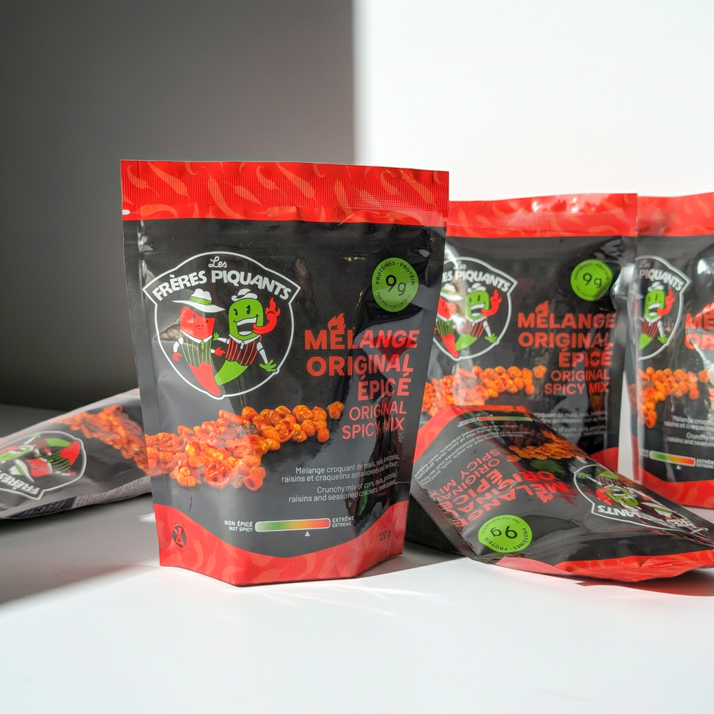 Spicy Original Snack Mix by Les Frères Piquants