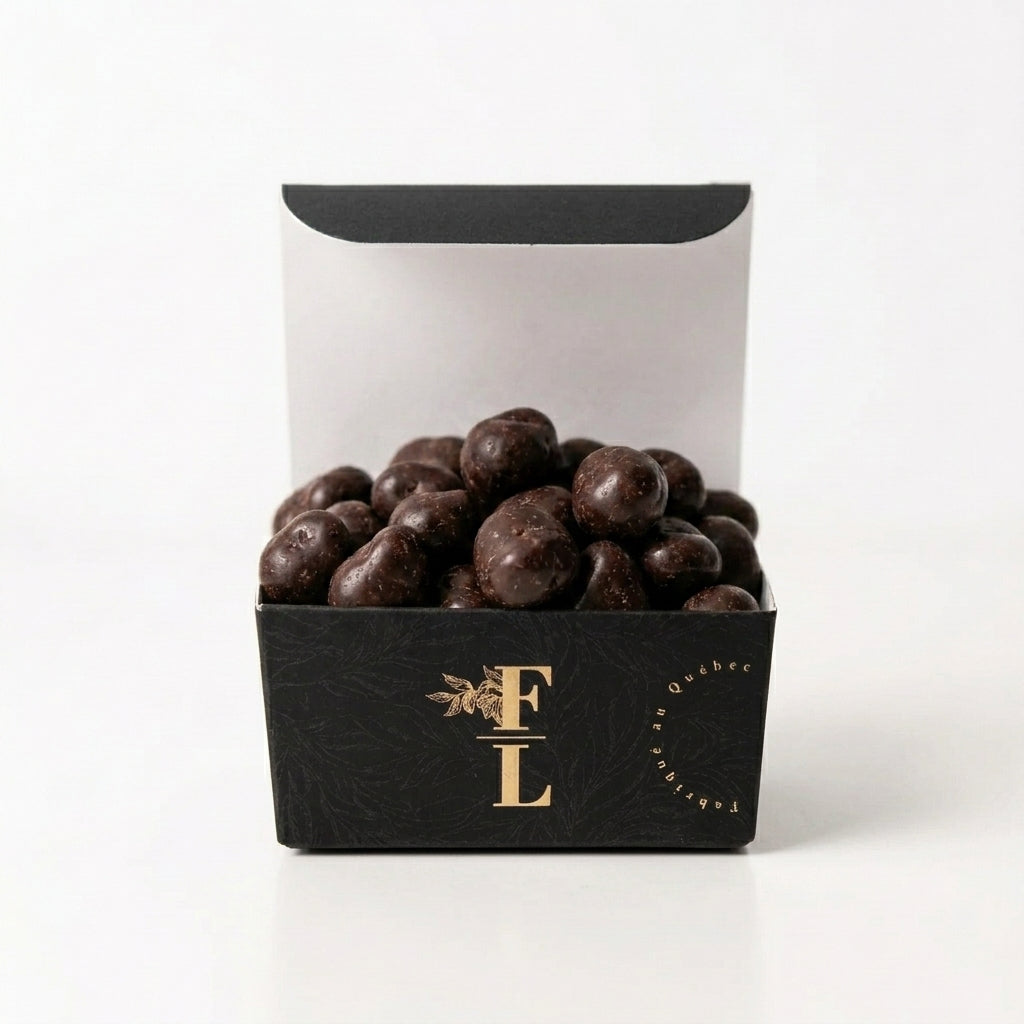 Dark Chocolate-Covered Coffee Beans