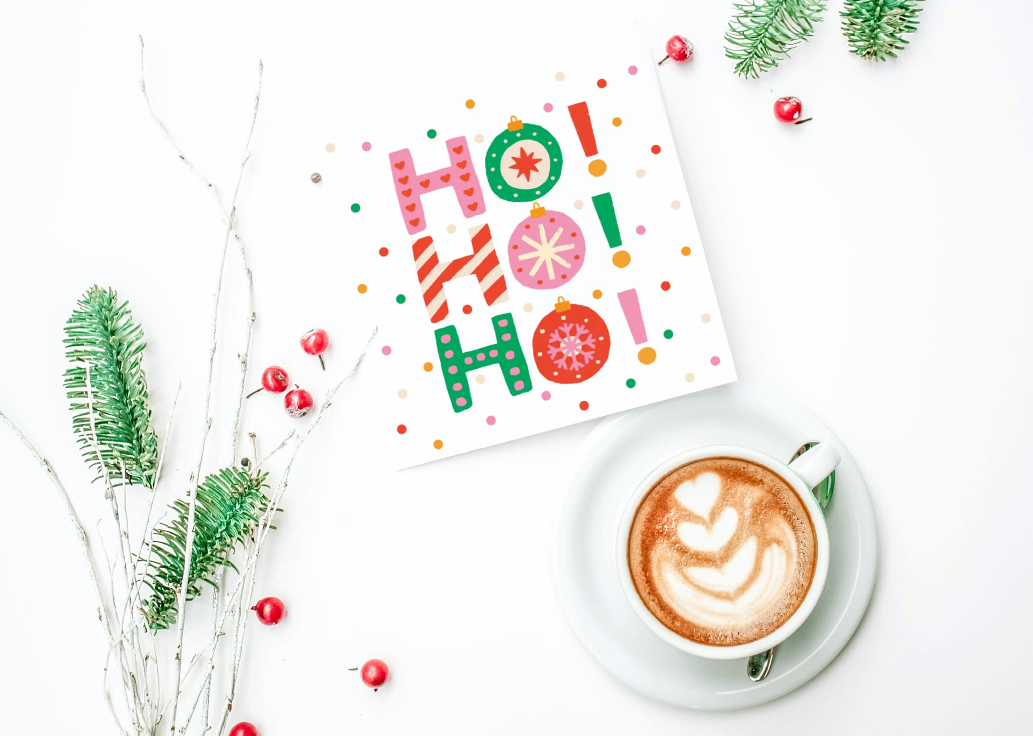 Greeting card - Ho ho ho