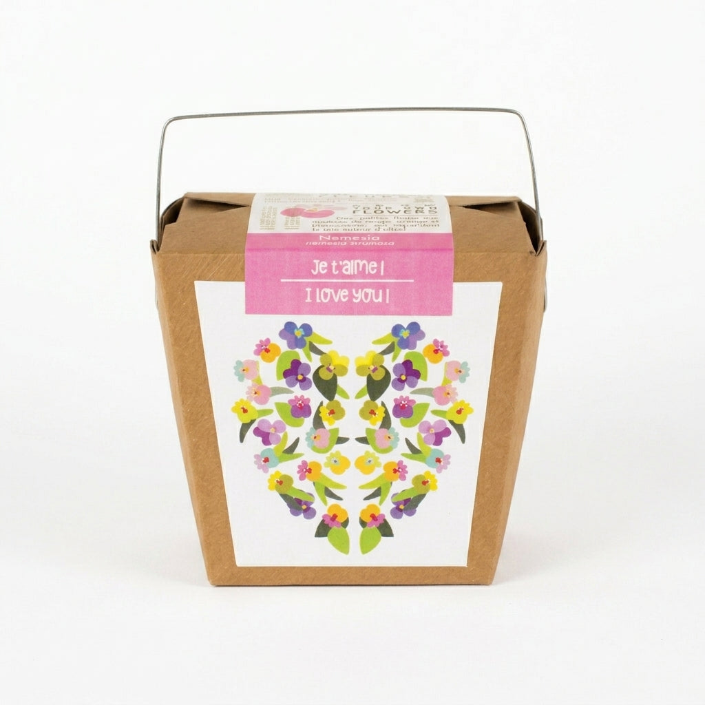 “I Love You” Garden Kit – Nemesia
