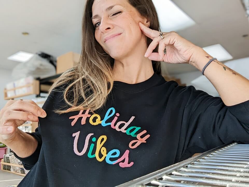 Lenka, a bundle of energy who makes sure to add a touch of magic to your corporate boxes.