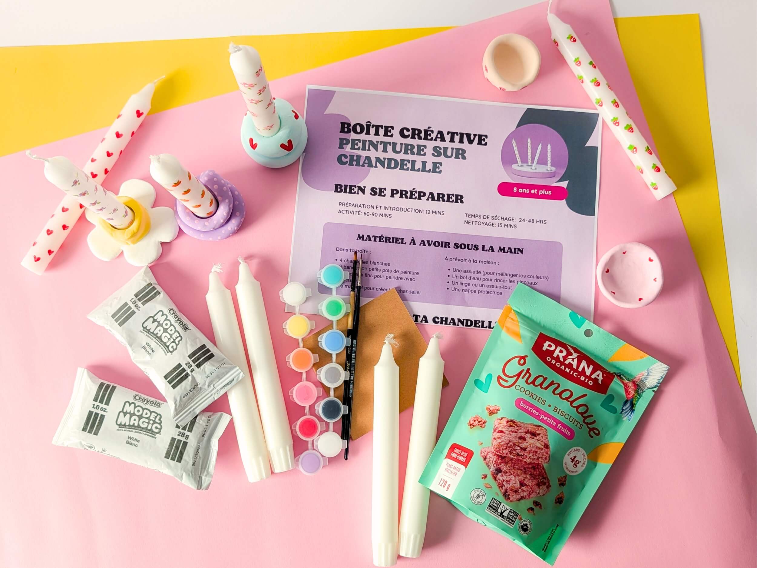 DIY Candle & Holder Painting Kit