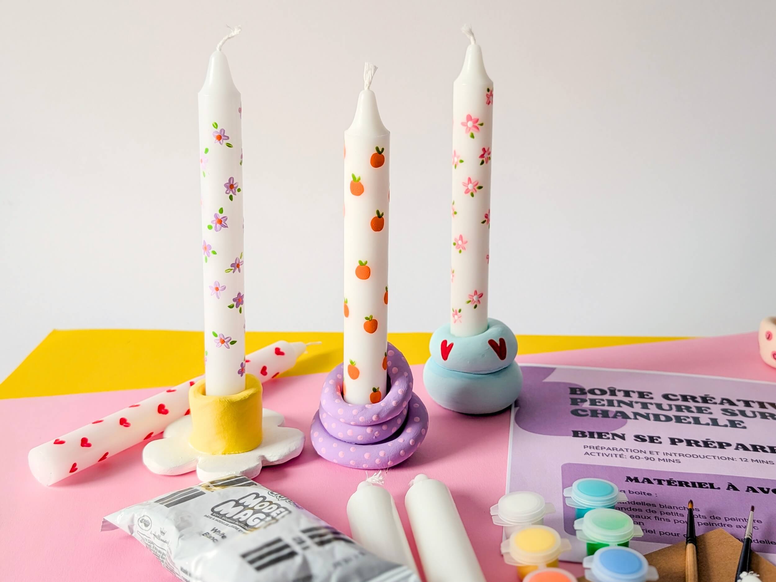 DIY Candle & Holder Painting Kit