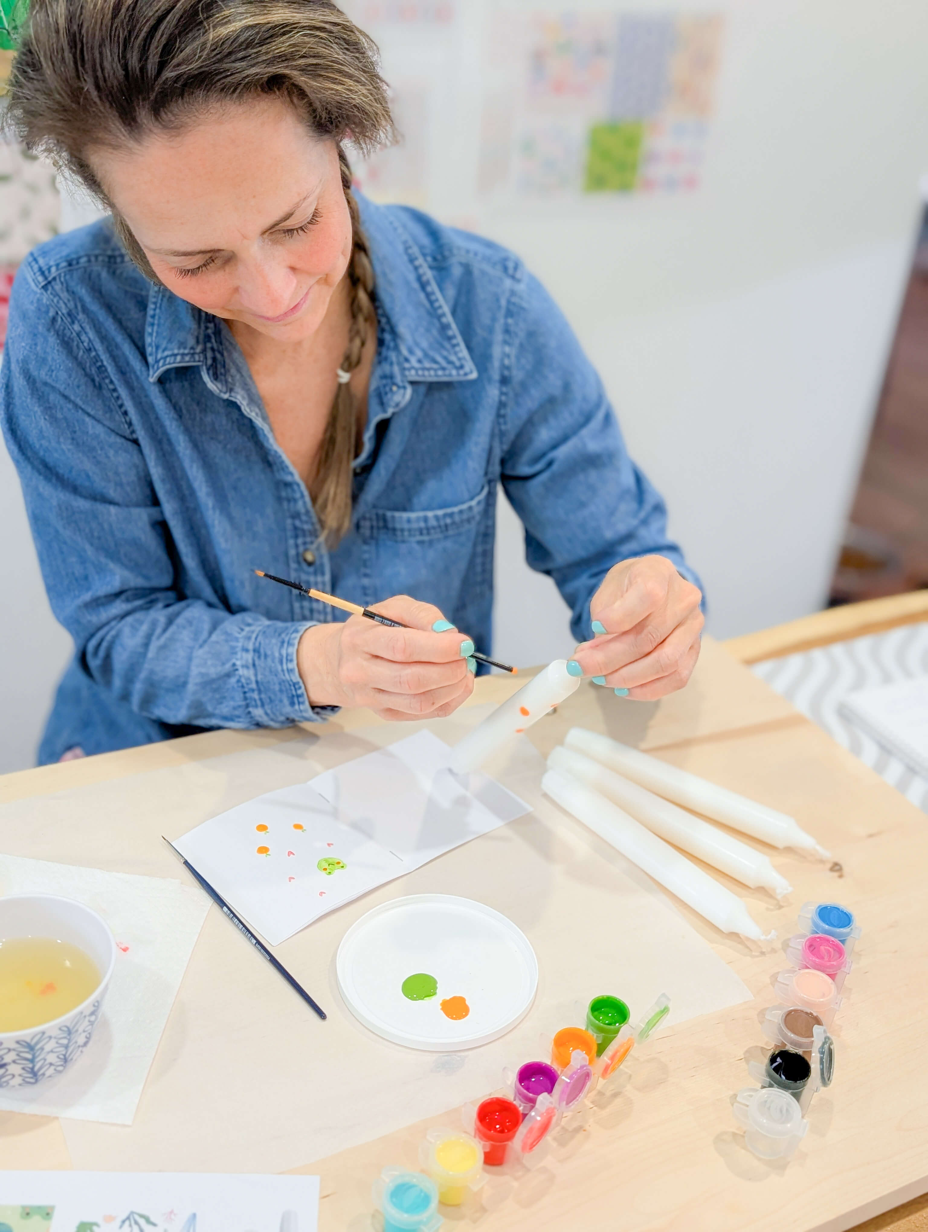 DIY Candle & Holder Painting Kit