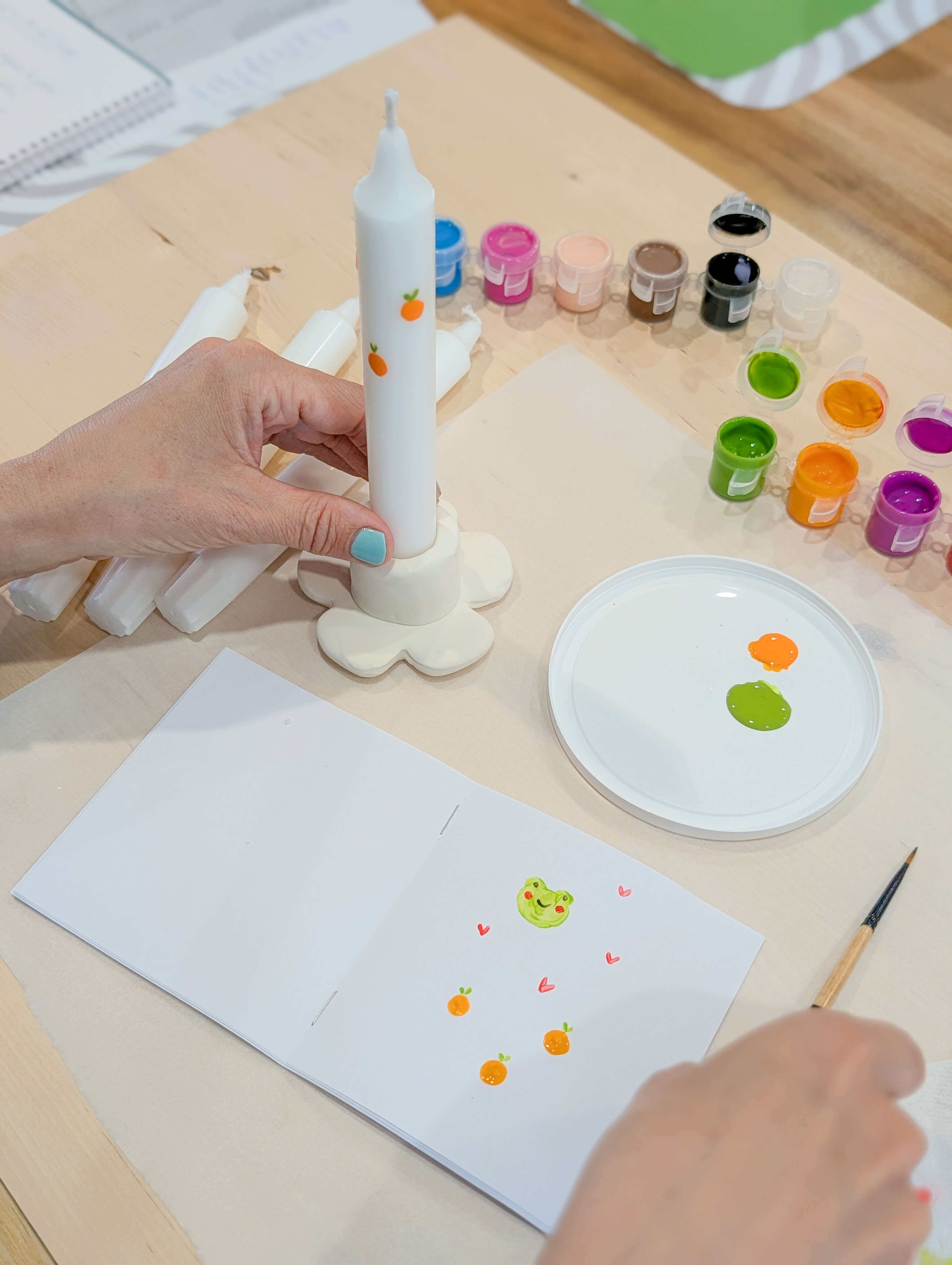 DIY Candle & Holder Painting Kit