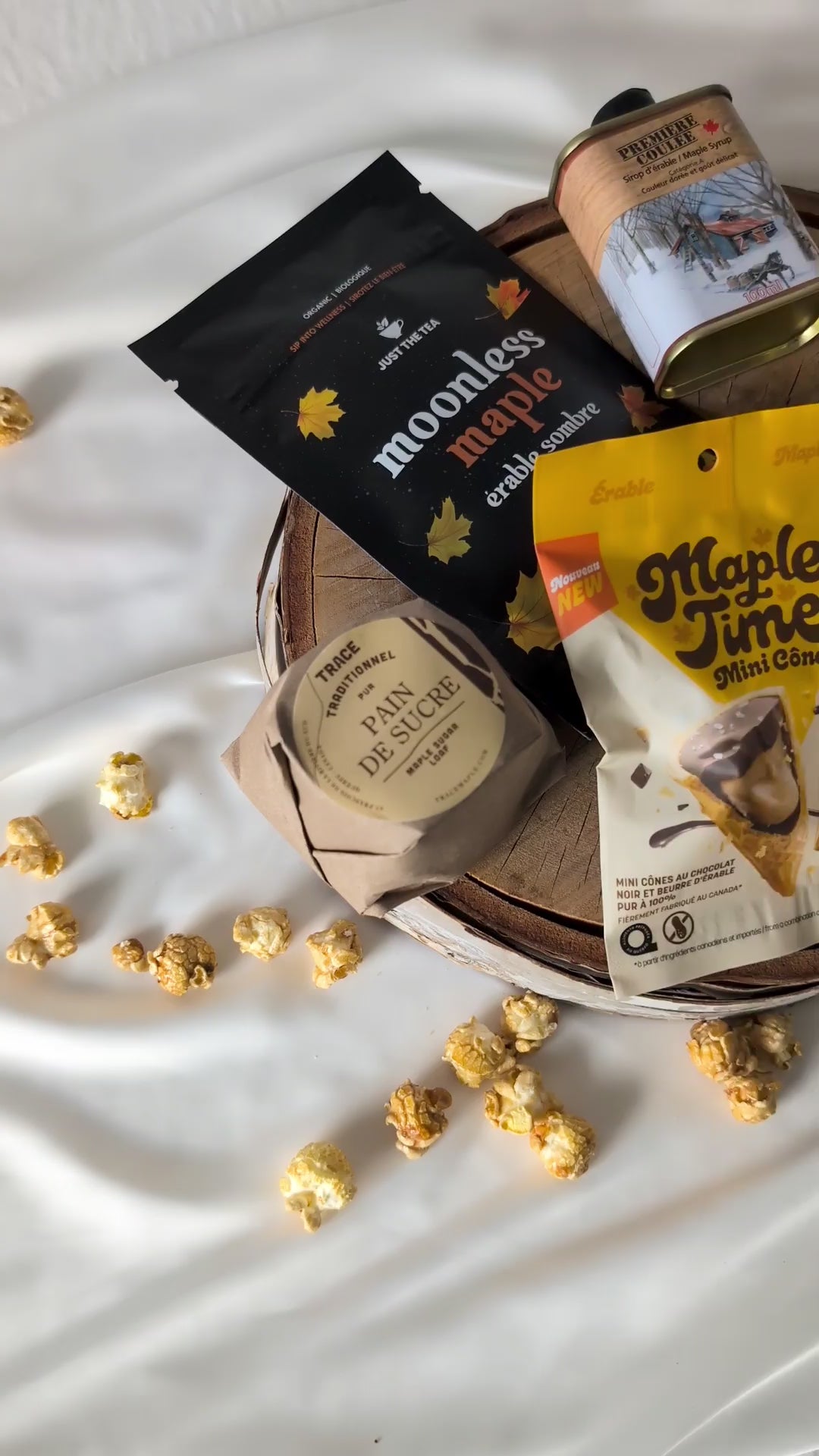 Coffret cadeau produits de l'érable produits québécois