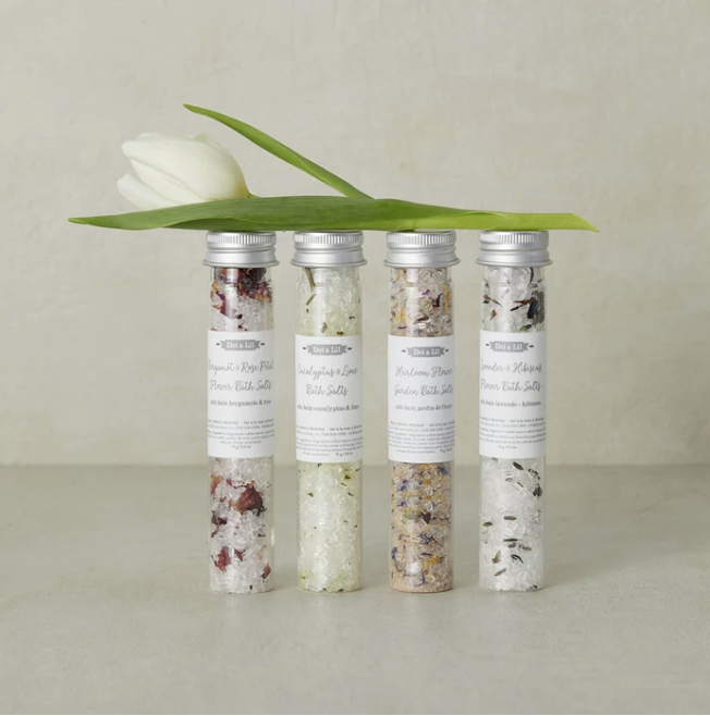 Dot & Lil bath salts tube