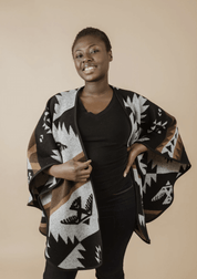 Thunderbird Reversible Eco-Friendly Shawl 