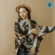 Thunderbird Reversible Eco-Friendly Shawl 