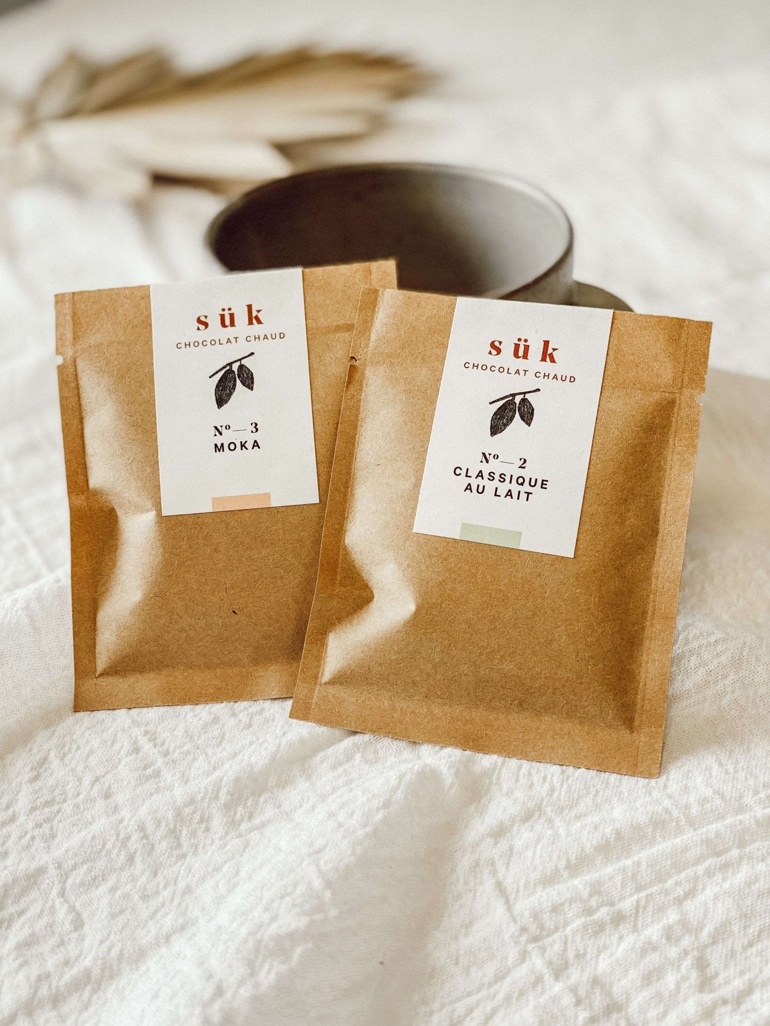 chocolat chaud en sachet 