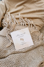 Greeting card - Baby on the way (French)