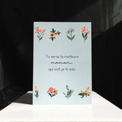 Mother's Day card - I love you mom (crabapple)